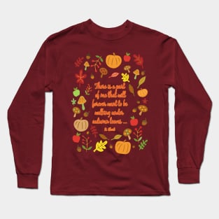 Autumn Leaves Long Sleeve T-Shirt